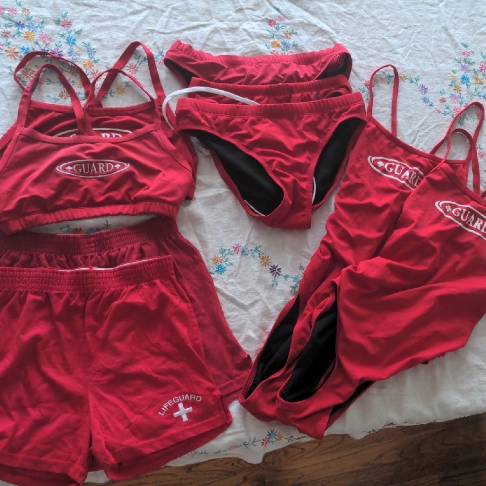 Women's Lifeguard Swimsuits Bundle